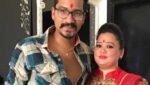 bharti with husband