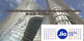 Abu Dhabi Investment and jio