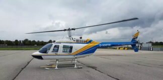 Bell 206-B3 helicopter