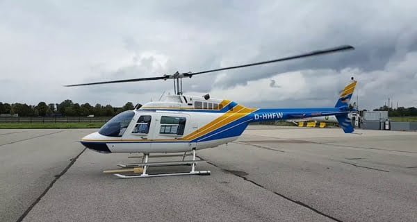 Bell 206-B3 helicopter