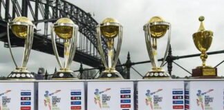 Icc worldcup trophies