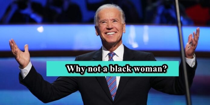 Joe Biden on blk woman