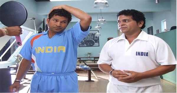 balveer singh with Sachin