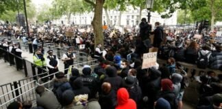 protest in uk