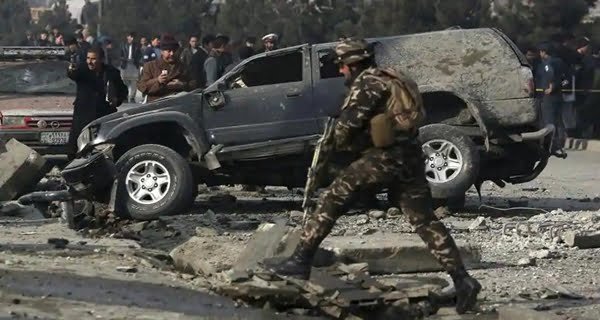 roadside bomb blast in Helmand province, Afghanistan