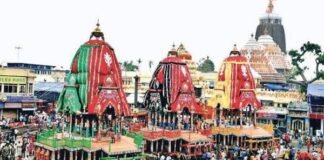 Lord Jagannath's chariots
