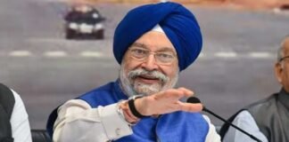 Union Aviation Minister Hardeep Singh Puri