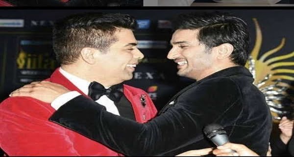 karan johar and sushant