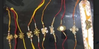 rakhi made of cow dung