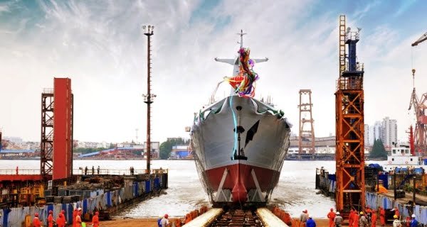 China launches modern warship for Pakistan China launches modern warship for Pakistan