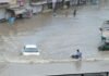 Due to torrential rains, flood-like conditions in Jaipur, roads submerged in water Flood-like-jaipur
