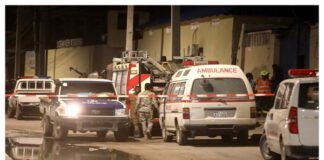 Ten killed in Mogadishu hotel