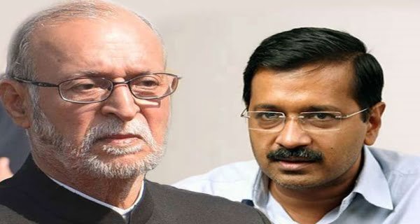 kejriwal and Anil Baijal