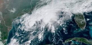 'Beta' cyclone
