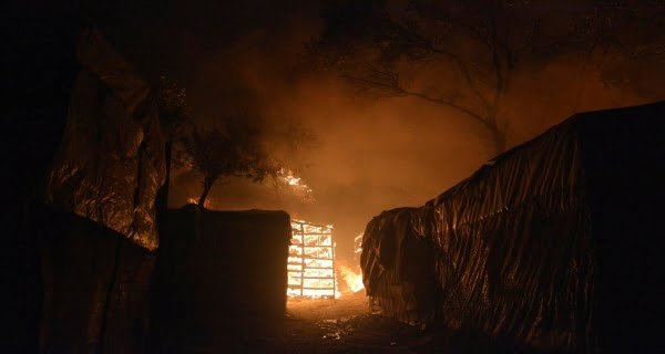 Greece's Moria refugee camp burnt due to fire