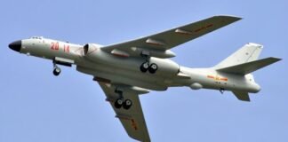 H-6 bomber aircraft