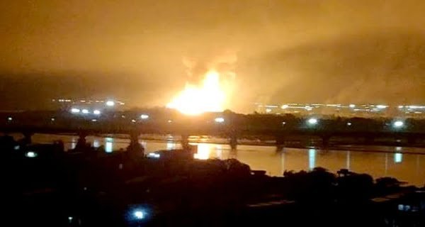 Massive fire broke out in Surat's ONGC plant