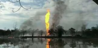 Oil India gas fire