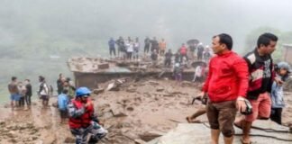 landslide in Nepal