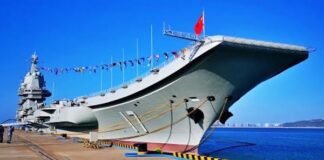 China's first indigenous aircraft carrier