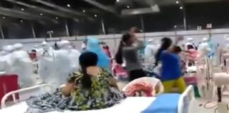 Garba' with health workers