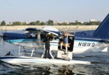 Launch of the country's first sea-plane service1