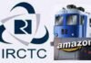 railway ticket booking on Amazon