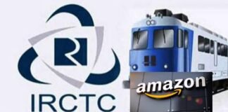 railway ticket booking on Amazon