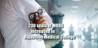 seats of MBBS RJ