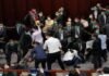 Clash in Hong Kong Legislative Council, 7 MPs arrested