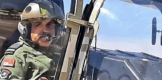 IAF chief RKS Bhadauria flew in a home-built light combat helicopter