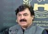 Labor and Culture Minister Shaukat Yousafzai