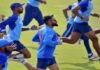 Team India practice