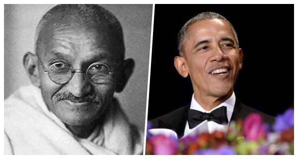 obama on gandhi