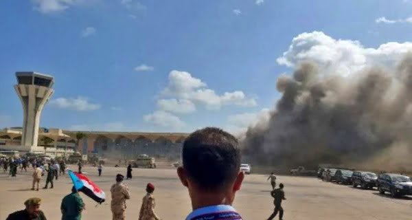 Blast at Yemen's Aden Airport