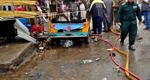 Explosion in Rawalpindi