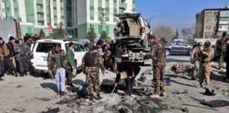 Four people killed in bomb blast and firing