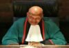 South Africa's Chief Justice Mo goeng