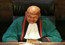 South Africa's Chief Justice Mo goeng