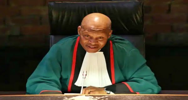 South Africa's Chief Justice Mo goeng