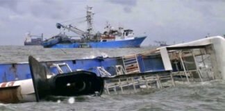 Two ships collided at the mouth of the Yangtze River