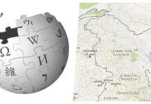 Wikipedia and J&K map