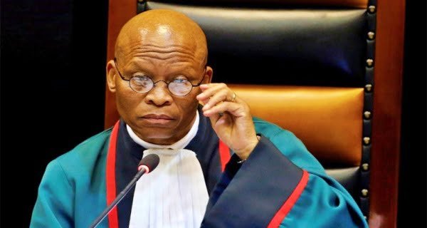 South Africa's Chief Justice Mo goeng