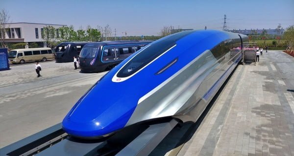China super speed floating train
