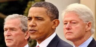 Former US presidents came together to wish Biden