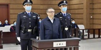 Lai Xiaomin hanged in corruption case