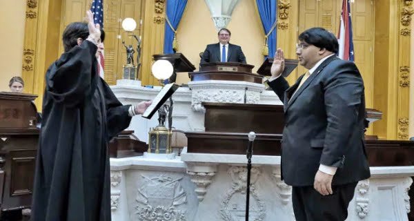 Neeraj Antani sworn in as Ohio senator