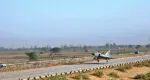 expressway for landing-takeoff of fighter plane