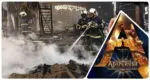 Fire on Adipurush set