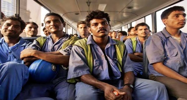 Indian workers in Dubai